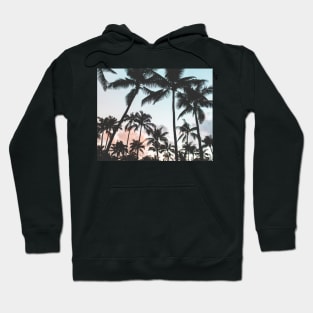 Palm trees Sunset Hoodie